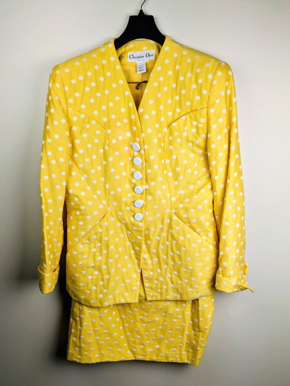 Christian Dior 2 piece skirt suit